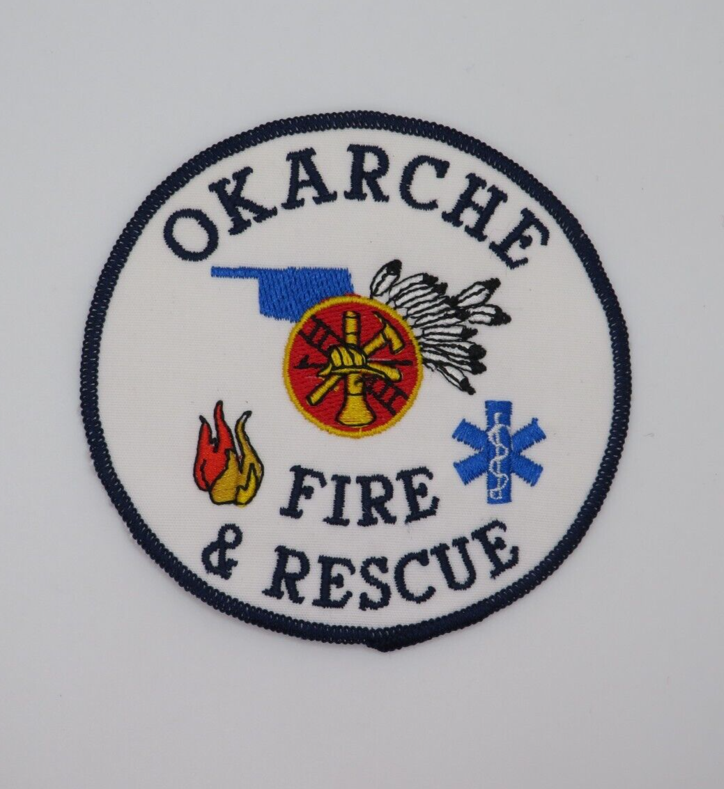 Okarche Oklahoma Fire Rescue Dept. patch eBay
