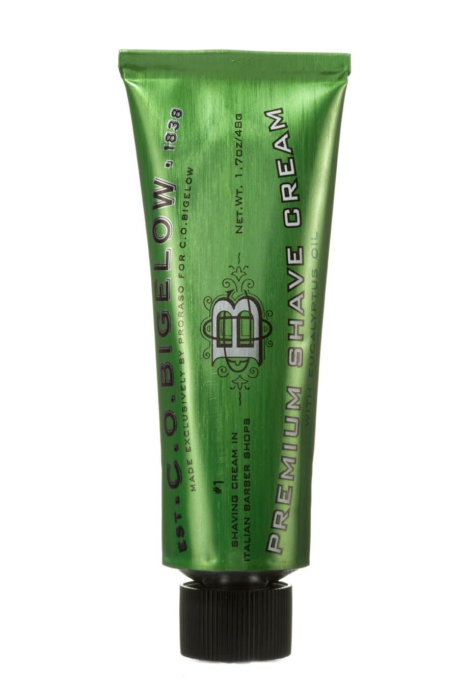 C.O. Bigelow Travel Shaving Cream for Men Moisturizing Shave Cream with Eucal...