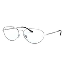 New Ray-Ban RX6454 2501 Silver Demo Lens 56/14/140 Authentic Eyeglasses