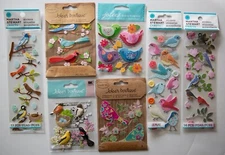 Jolee's & Martha Steward Bird Theme Stickers, Some RARE, You Pick!