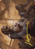 Gold Stamp Art Series RISE FROM THE TIDES mtg NM-M Commander Masters