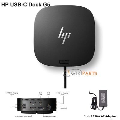 【3台セット】HP USB-C ドック G5（電源ケーブル1本のみ） HP USB-C ドック G5 製品詳細 | 日本HP