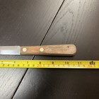 American Homemaker Stainless Steel 6” Utility Knife Wooden Handle — photo 6