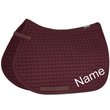 Schabracke bestickt personalisiert ESKADRON blackberry Cotton VS-Schabracke