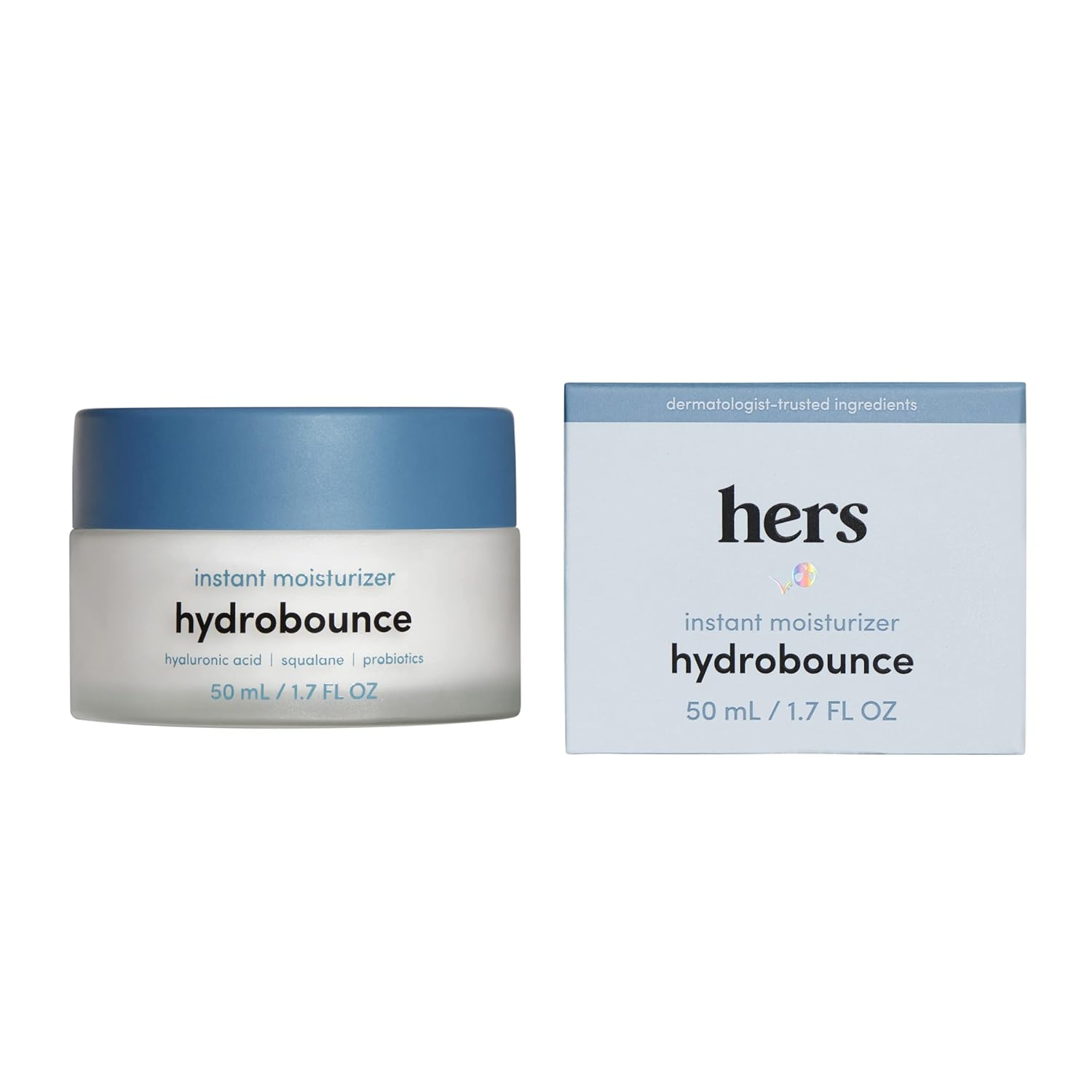 Hers Hydrobounce Instant Moisturizer - Squalane Moisturizer,  All Skin Types
