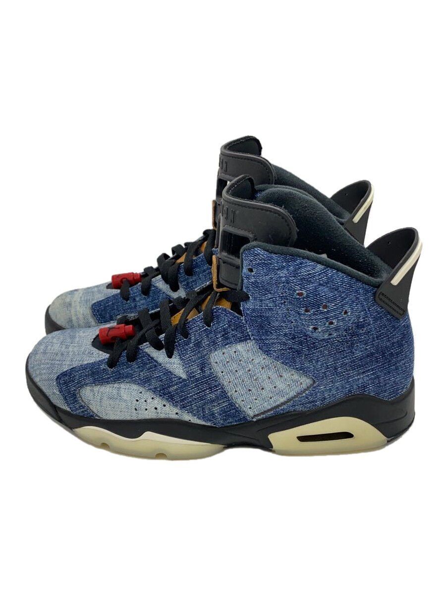 Nike High Top Sneakers AIR JORDAN RETRO 6 INDIGO CT5350-401 27.5 