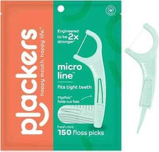 150 CT Plackers Micro Mint Dental Floss Tooth Picks Plastic Oral Teeth Floss NEW
