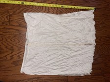 VINTAGE VANITY FAIR WHITE SIZE MEDIUM HALF SLIP STYLE 11-760  M 