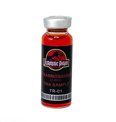 Jurassic Park T-Rex DNA Sample Vial 30ml