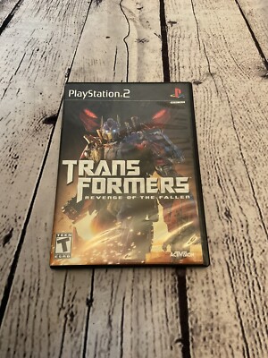 Transformers: Revenge of the Fallen (Sony PlayStation 2, 2009) PS2 Video Game