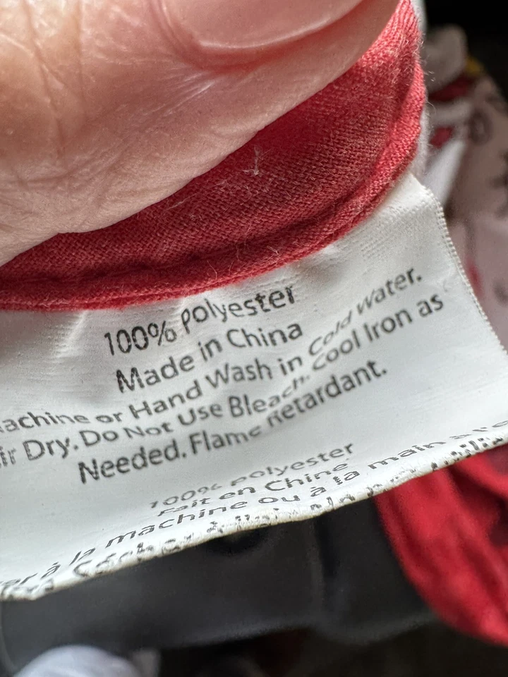 "Manta retro Betty Boop 48x61"" polar corazón rojo perro 2006" Foto 4 de 4