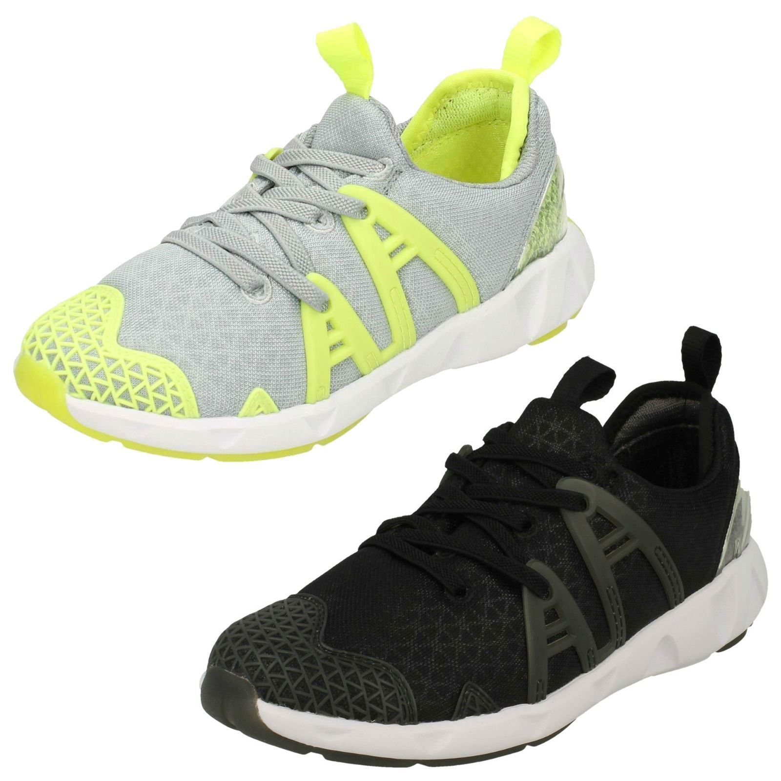 clarks boys trainers