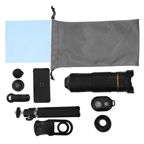 Smartphone Camera Lens Telephone Camera Lens Kit 9 1 Phone Lens Attachments - 第 7/12 張圖片