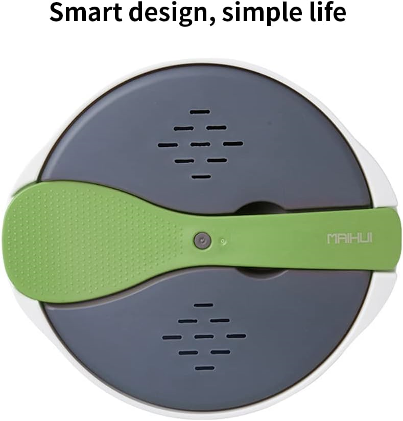 Microwave Rice Cooker, 2L Microwave Steamer Set with Rice Scoop, Lid