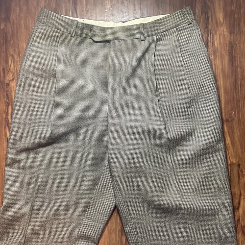 Polo University Club Ralph Lauren Mens 34x29 Pants Trousers Gray Black Checkered - Picture 5 of 24