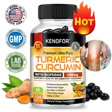 Curcumin Capsules - Boost The Immune System & Reduce Inflammation After Exercise