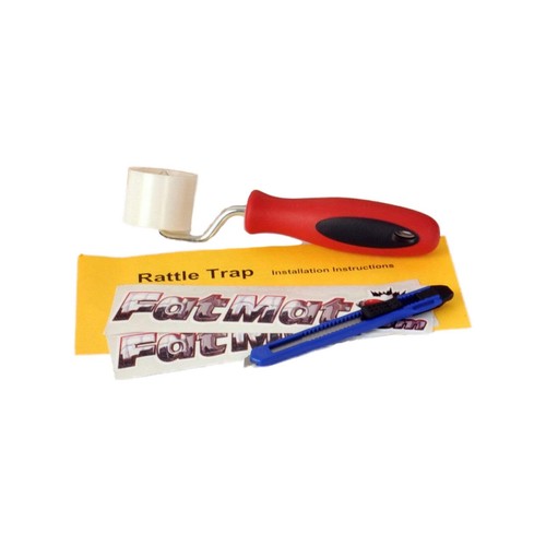 FatMat Rattletrap 80 mil Self-Adhesive Sound Deadener 100 SqFt W/Tools - No Logo - Picture 7 of 7