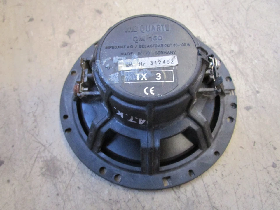 MB Quart QM 160 Lautsprecher 2-Wege 60 - 130 Watt 4 Ohm - Bild 2 von 4