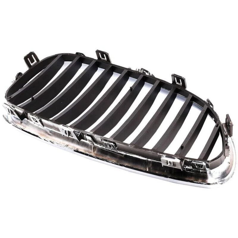 Bumper Hood Chrome Grill Grille Kidney Front L + R for BMW E60 E61 51137065701 Foto 4 de 4