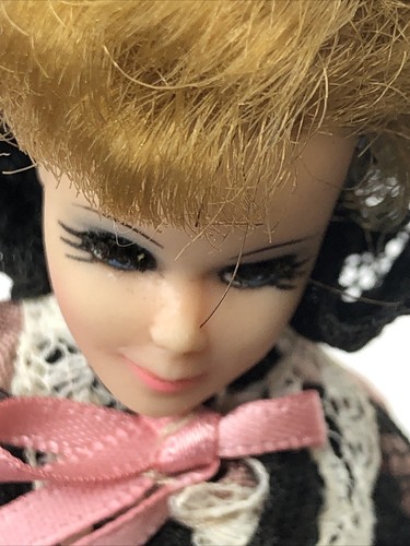 6.5” Vintage Dawn Doll “Historical Dawn” Ooak Redressed Blonde Handmade A43 - Picture 4 of 23