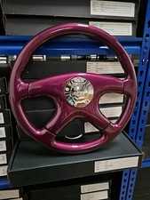 RAPTOR 15 PURPLE WOOD STEERING WHEEL