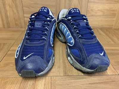 RARE🔥 Nike Air Max Tailwind 4 IV Blue Voice Metallic Silver Sz