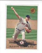 1995 Stadium Club Virtual Reality #5 Roger Clemens Red Sox
