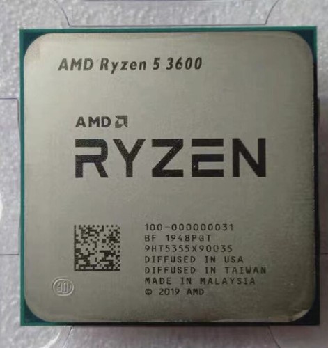 AMD Ryzen 5 3600 R5-3600 6-core CPU Twelve-thread 3.6GHz/32M AM4 ...