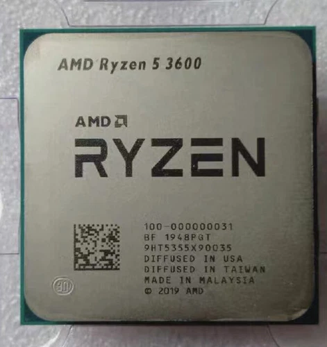 AMD Ryzen 5 3600 R5-3600 6-core CPU Twelve-thread 3.6GHz/32M AM4 processor