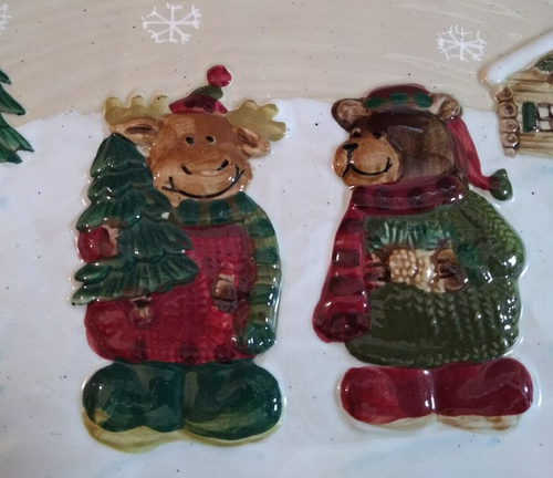 St Nicholas Square 18" Serving Platter - Picture 4 of 12