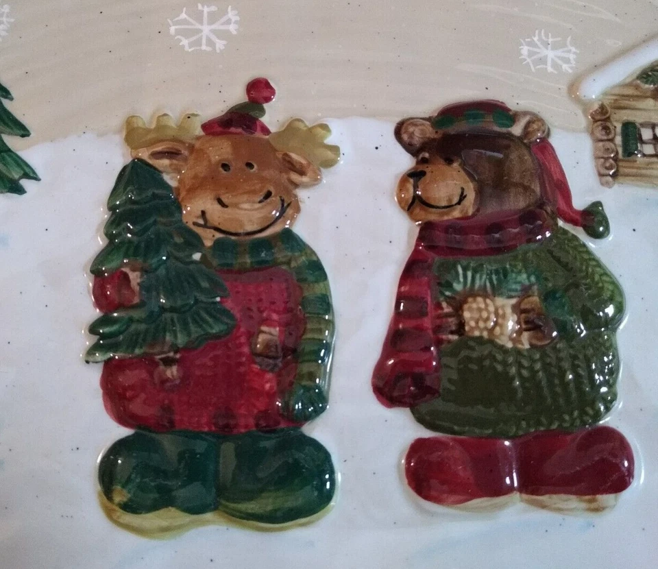 St Nicholas Square 18" Serving Platter - Image 4 of 4