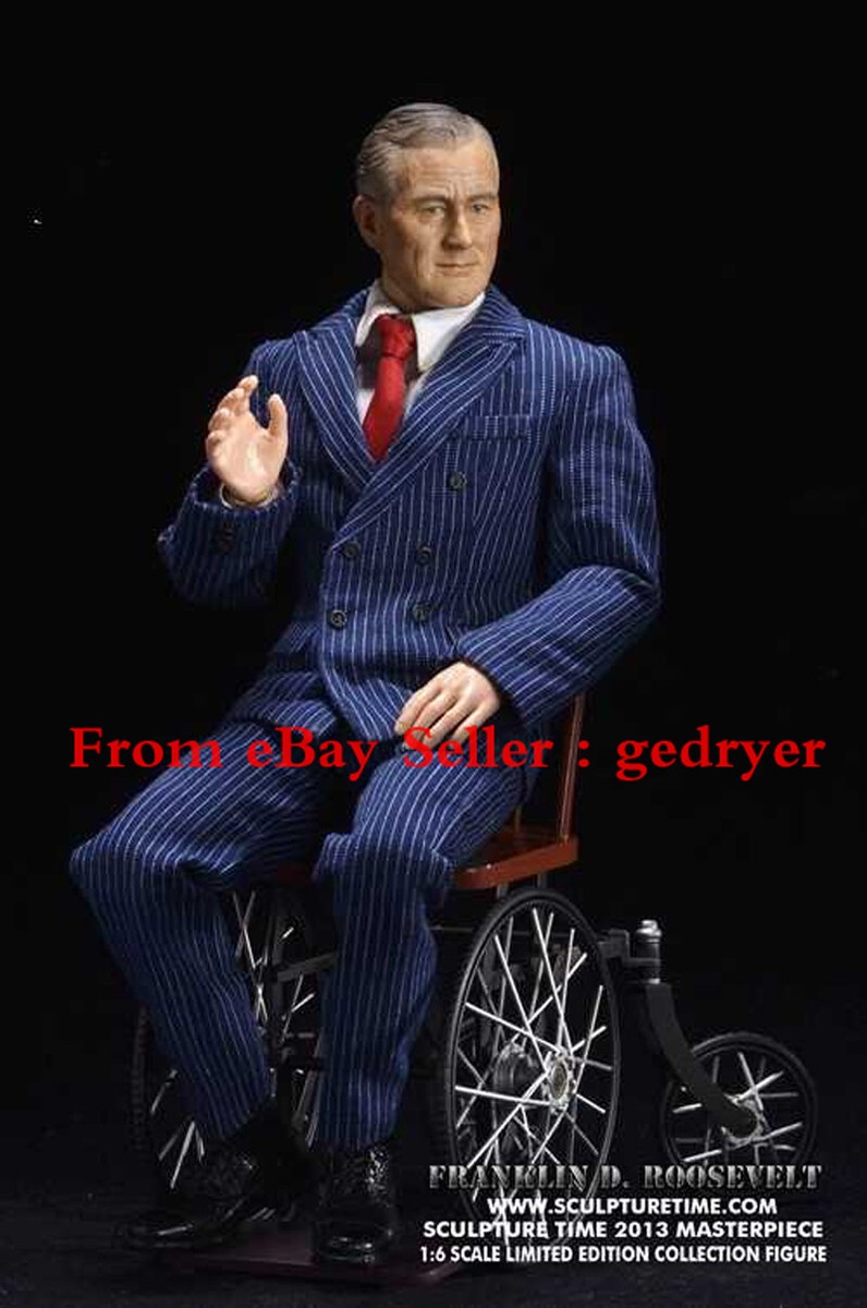 SCULPTURE TIME World War II United States President Roosevelt 1/6