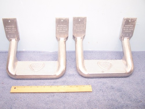 Vintage Pair of Carr Aluminum Steps Pickup 4x4
