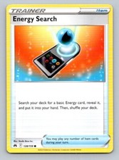 2023 Pokemon Card Crown Zenith Energy Search 128/159
