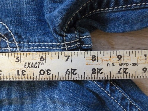 Miss Me Jeans Women's 27(28x30.5") Boot Cut Low Rise Blue Denim JV5091B3V - Picture 4 of 16