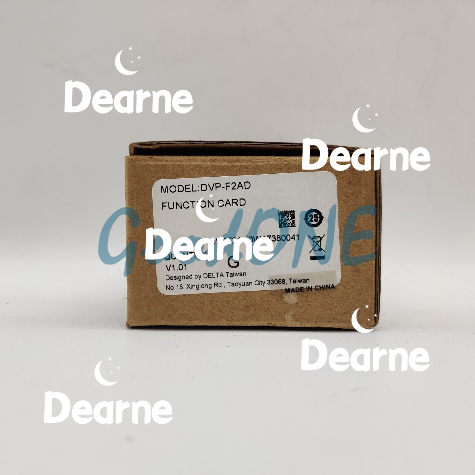 1PC New & Original Delta PLC DVP-F2AD Expansion Board , 90 DAYS WARRANTY