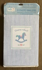 Vintage Hallmark Birth Announcements w/ Photo Insert 8 Cards/Envelopes NEW