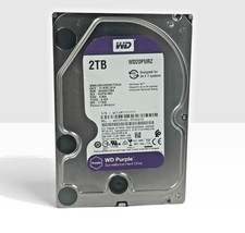WESTERN DIGITAL WD20PURZ-85GU6Y0 Hard Drive 2TB 3.5 SATA SURVEILLANCE Wiped