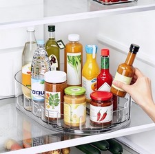 Lazy Susan 360 Rotating Organizer for Refrigerator,13.5 x 8.5 ,Drink Organiz...