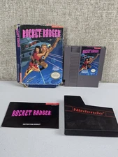 Rocket Ranger Complete in Box CIB (Nintendo, NES 1990) Tested 