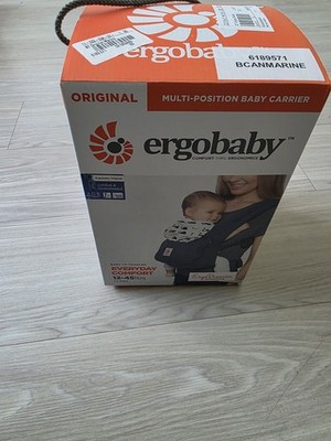 Ergobaby Adapt Carrier Babytrage Babygurt Babytuch 3 Positionen Blau bis 20 KG