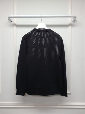 Neil Barrett Black Thunder Neoprene Sweatshirt 12345