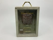 Star Shine Pink Sky Glitter Airpods Case W carabiner first and second generation