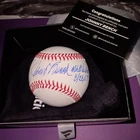 Johnny Bench Signed Autographed Baseball MLB Debut Inscribed 8/28/67 Fanatics