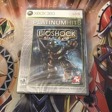 Bioshock 1 Platinum Hits (Xbox 360) 2K Games 2007 BRAND NEW SEALED Video Game