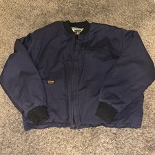 NEW Big Bill FR Flame Resistant Westex Navy Blue Jacket Ultra Soft XL HRC2