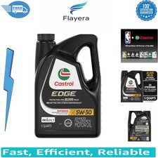5 Quarts EDGE 5W-30 Full Synthetic Motor Oil - 20,000 Mile Protection 38.39 per gallon