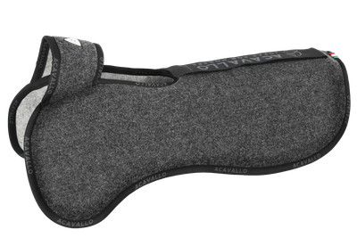 Acavallo Widerristfreies Konfigurations-Pad doppelseitig Filz charcoal/grey