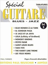 Special Guitare blues - jazz vol. 2 - Tab - Paul Farges