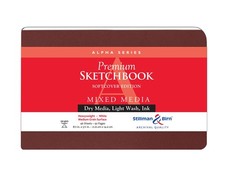 Stillman  Birn Alpha Series Softcover Sketchbook, 8.5" x 5.5", 150 gsm